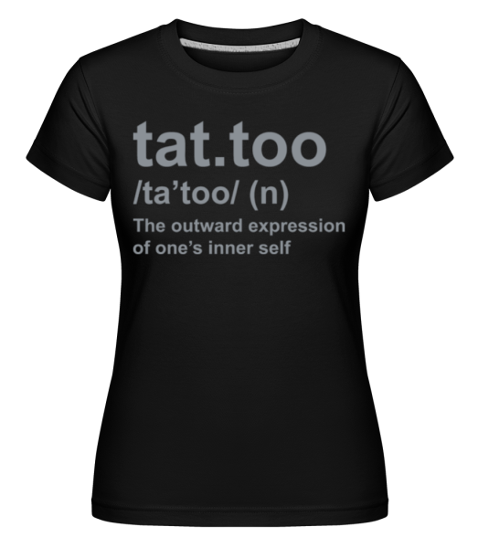 Tat.too -  Shirtinator Women's T-Shirt - Black - Front