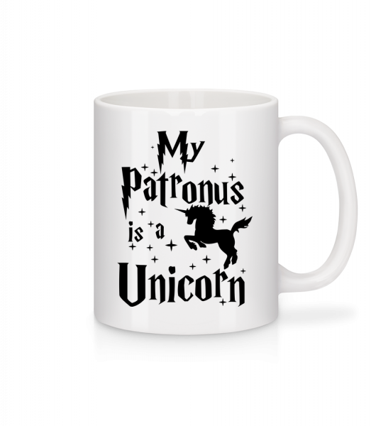 My Patronus Is A Unicorn - Tasse - Weiß - Vorn