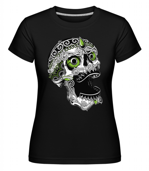 Cool Skull -  Shirtinator Women's T-Shirt - Black - Vorn