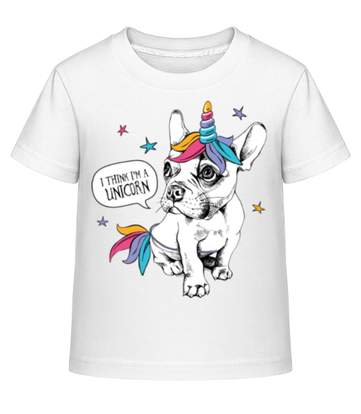I Am A Unicorn - Kid's Shirtinator T-Shirt - White - Front