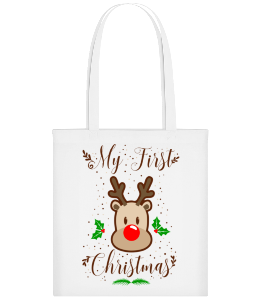 My First Christmas - Tote Bag - White - Front