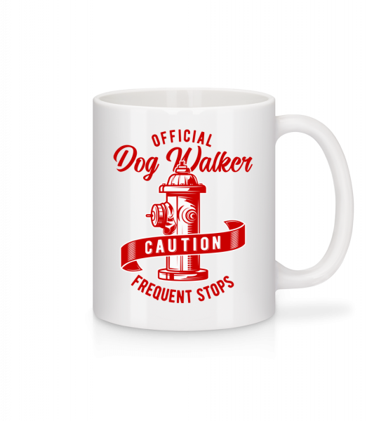 Official Dog Walker - Mug - White - Front