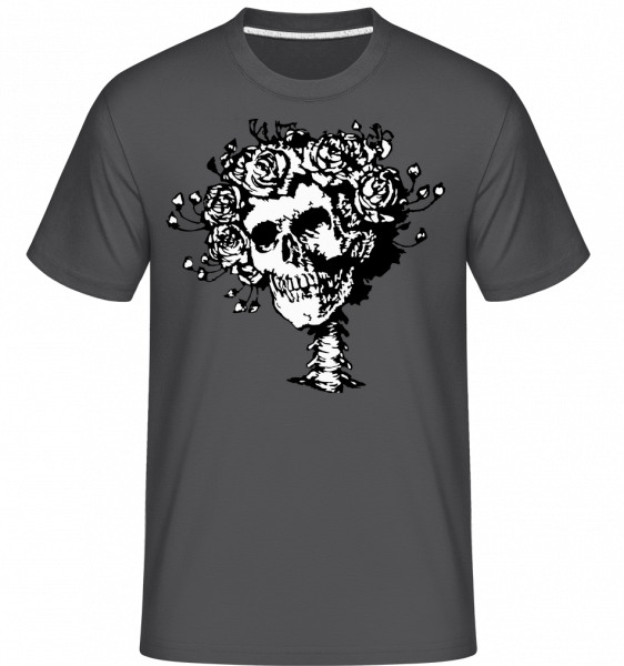 Skull Comic -  Shirtinator Men's T-Shirt - Anthracite - Vorn