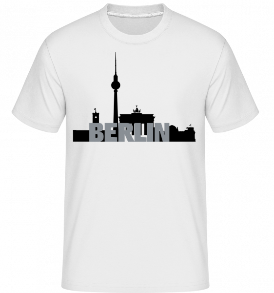 Berlin Germany - Shirtinator Männer T-Shirt - Weiß - Vorn