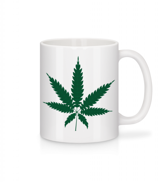 Cannabis - Tasse - Weiß - Vorn