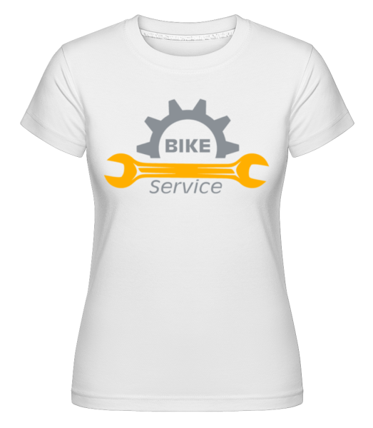 Bike Service - Shirtinator Frauen T-Shirt - Weiß - Vorne