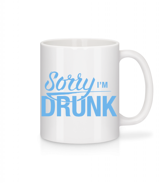 Sorry I'm Drunk - Mug - White - Front
