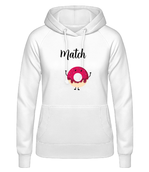 It Is A Match 2 - Women's Hoodie - White - Front