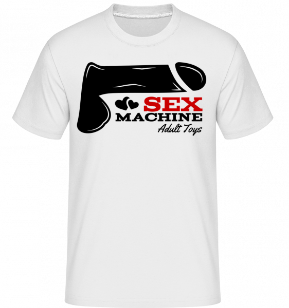 Sex Machine Icon - Shirtinator Männer T-Shirt - Weiß - Vorn