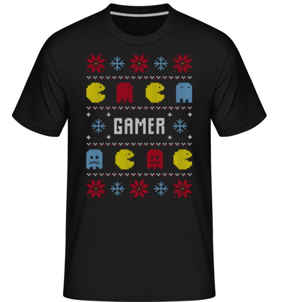 Gamer -  Shirtinator Men's T-Shirt - Black - Front