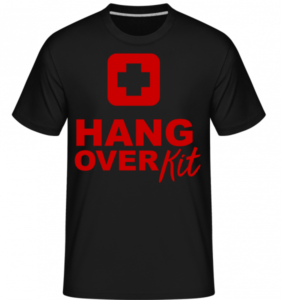 Hangover Kit - Shirtinator Männer T-Shirt - Schwarz - Vorn