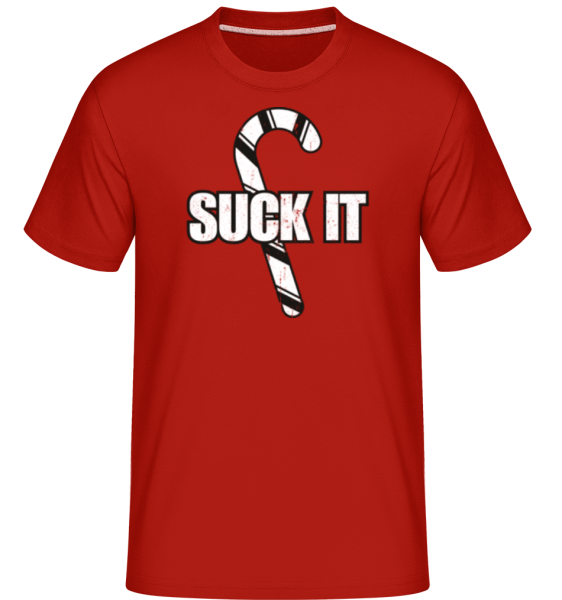 Suck It -  Shirtinator Men's T-Shirt - Red - Front