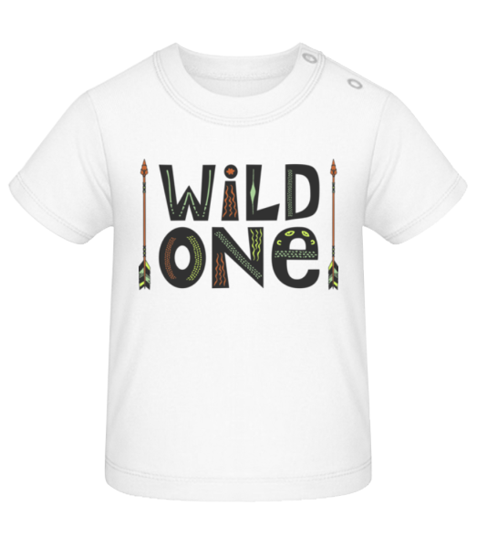 Wild One - Baby T-Shirt - White - Front