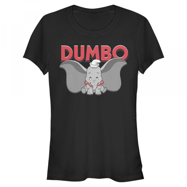 Disney Classics - Dumbo - Dumbo is - Women's T-Shirt - Black - Front