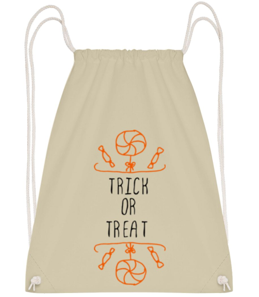 Trick Or Treat Sweets - Gym bag - Cream - Front