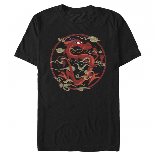 Disney - Mulan - Mushu Serpentine Salvation - Men's T-Shirt - Black - Front