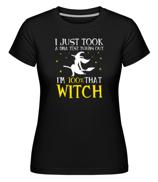 That Witch -  Shirtinator Women's T-Shirt - Black - Front