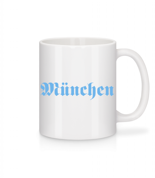 München - Tasse - Weiß - Vorn