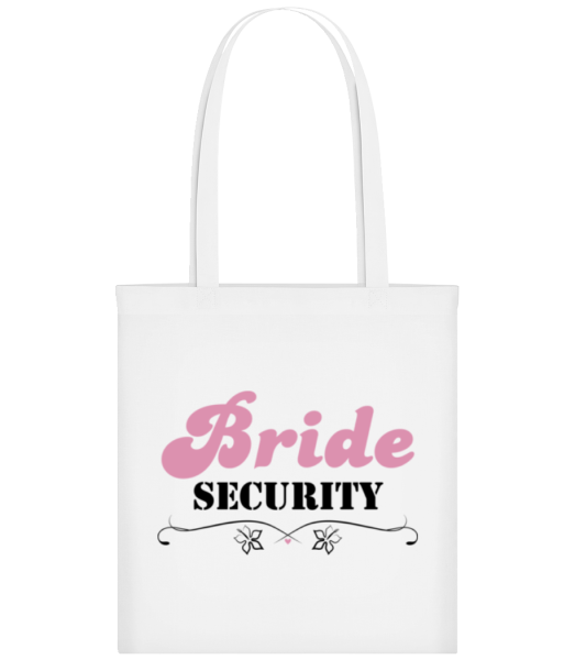 Bride Security - Tote Bag - White - Front