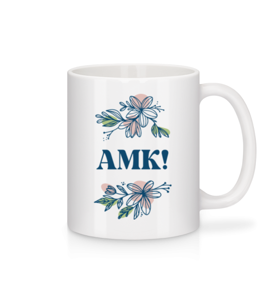 AMK - Tasse - Weiß - Vorne