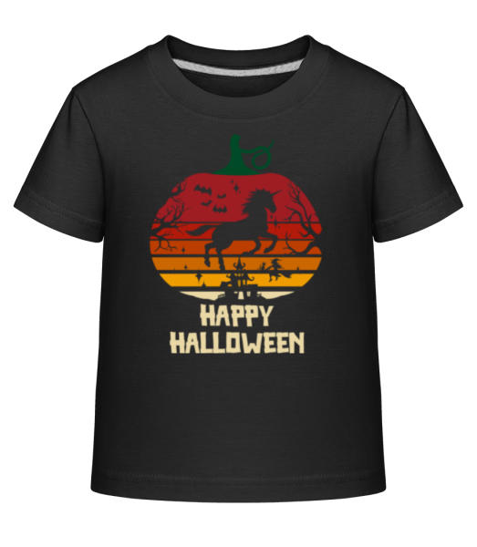 Happy Halloween - Kid's Shirtinator T-Shirt - Black - Front