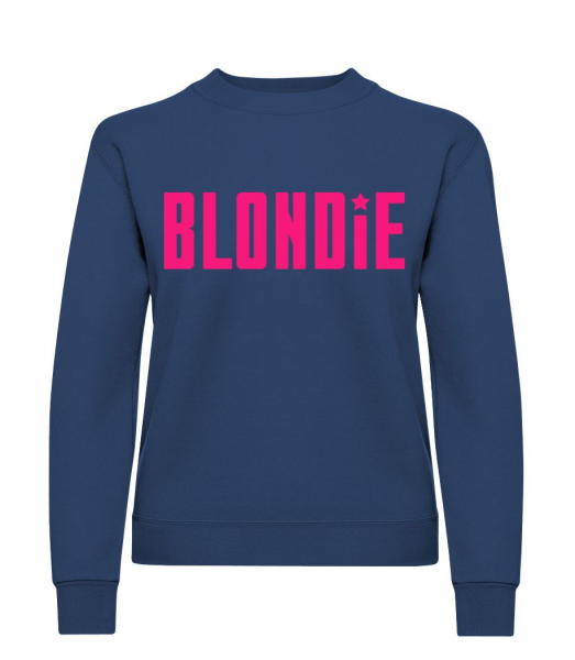 Blondie - Women's Sweatshirt - Navy - Front