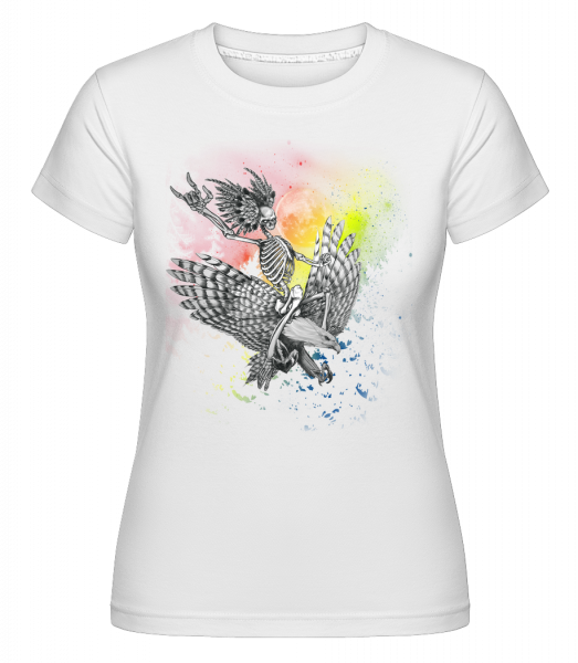 Totenflieger - Shirtinator Frauen T-Shirt - Weiß - Vorn