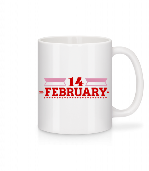 14 February Valentine - Mug - White - Front
