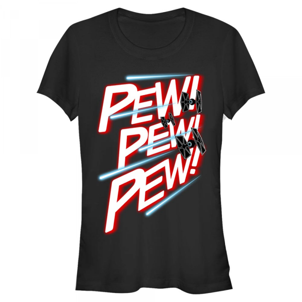 Star Wars - Skupina Pew Pew Pew - Father's Day - Women's T-Shirt - Black - Front