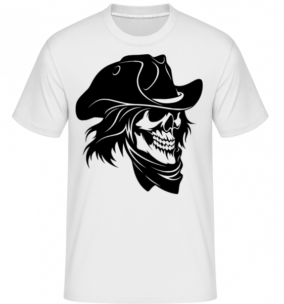 Pirate Skull -  Shirtinator Men's T-Shirt - White - Vorn