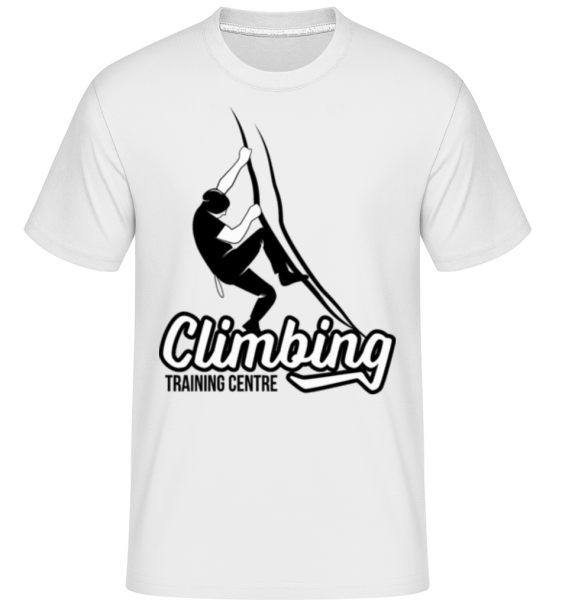 Climbing Training Centre - Shirtinator Männer T-Shirt - Weiß - Vorne