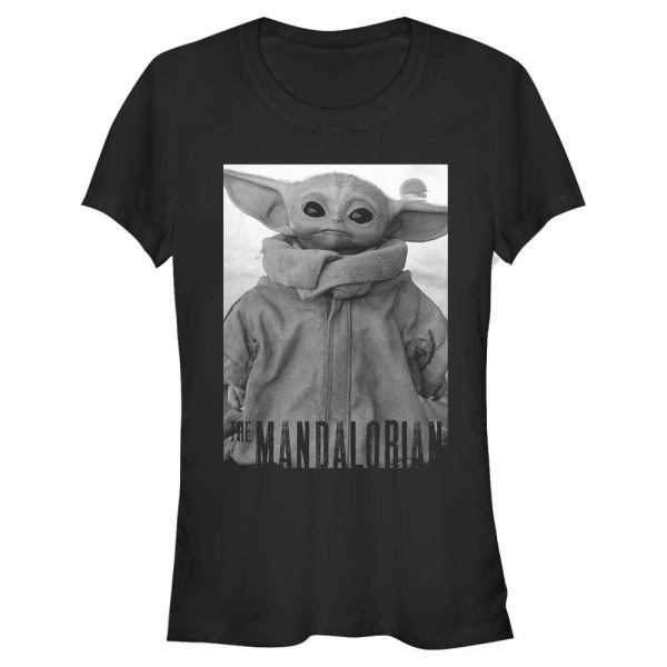 Star Wars - The Mandalorian - The Child Only One - Women's T-Shirt - Black - Front