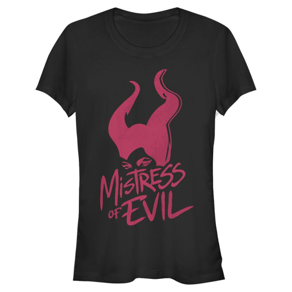 Disney - Maleficent Mächte der Finsternis - Maleficent Evil Stamp - Frauen T-Shirt - Schwarz - Vorne