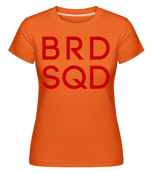 Bride Squad -  Shirtinator Women's T-Shirt - Orange - Vorn