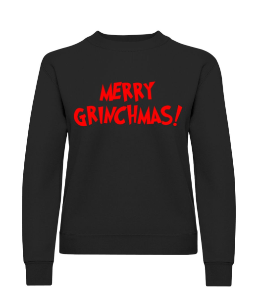 Merry Christmas! - Women's Sweatshirt - Black - Front