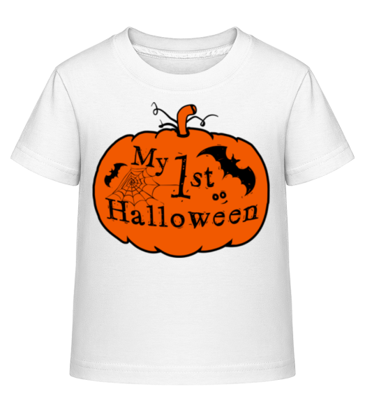 My First Halloween - Kid's Shirtinator T-Shirt - White - Front