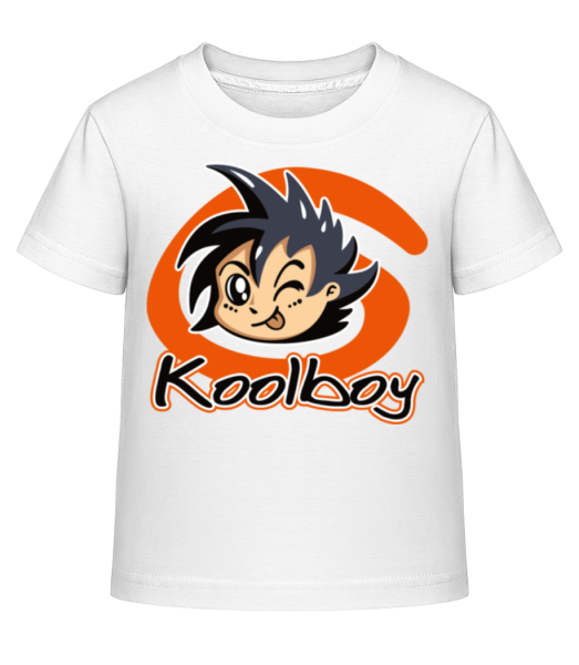 Koolboy - Kid's Shirtinator T-Shirt - White - Front