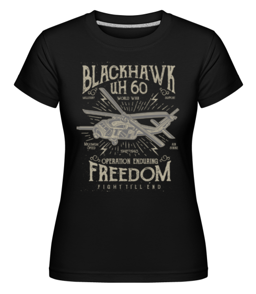 Blackhawk -  Shirtinator Women's T-Shirt - Black - Front