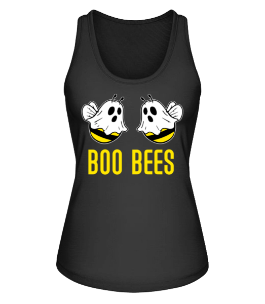 Boo Bees - Women's Organic Tank Top Stanley Stella - Black - Front