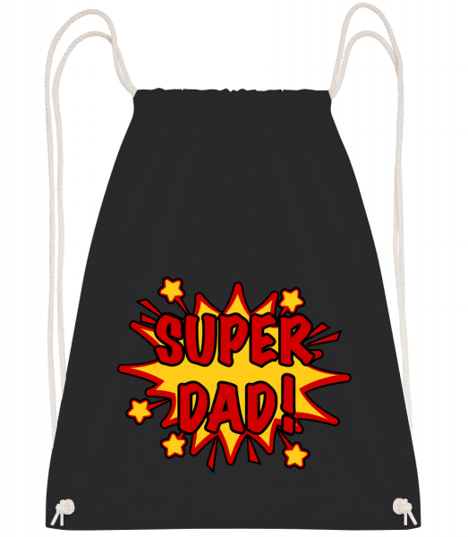 Super Dad! - Turnbeutel - Schwarz - Vorn