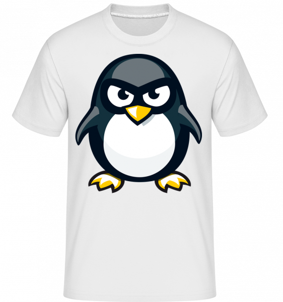 Penguin Kids - Shirtinator Männer T-Shirt - Weiß - Vorn