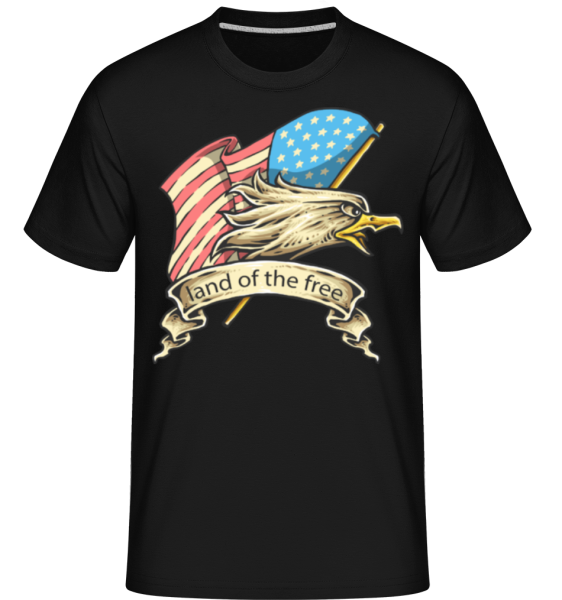 American Eagle - Shirtinator Männer T-Shirt - Schwarz - Vorne