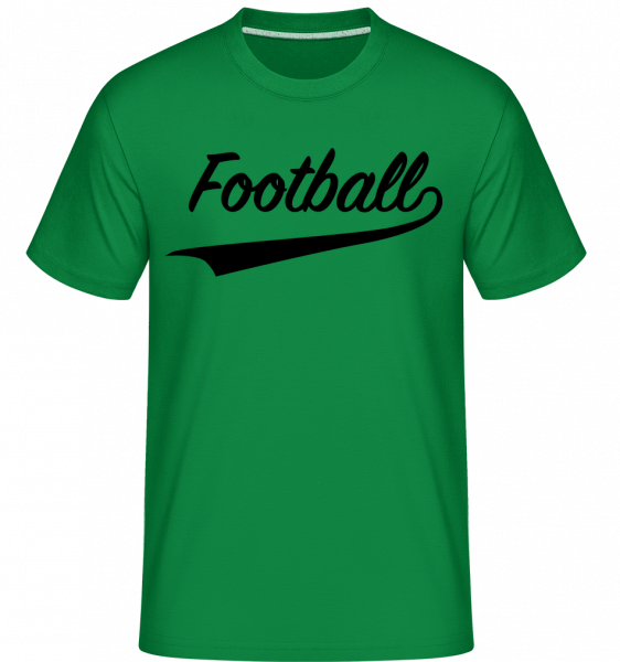 Football Stroke -  Shirtinator Men's T-Shirt - Kelly green - Vorn