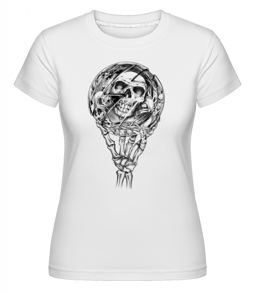 Totenspiegel - Shirtinator Frauen T-Shirt - Weiß - Vorn