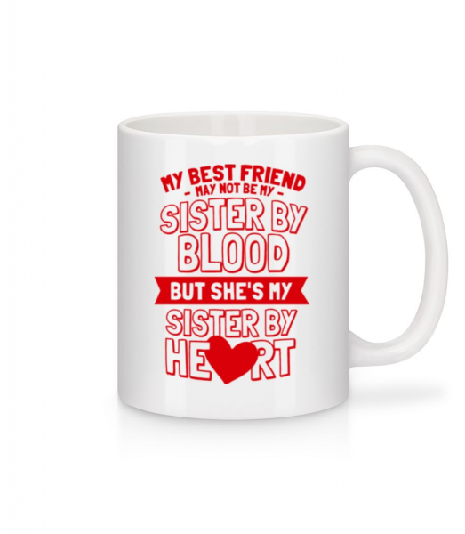 My Sister By Heart - Mug - White - Front