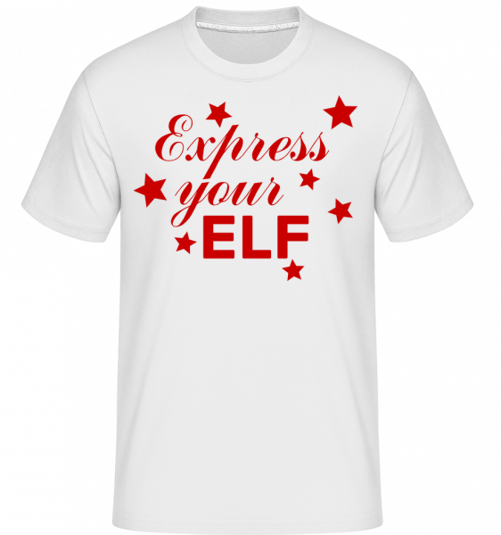 Express Your Elf -  Shirtinator Men's T-Shirt - White - Vorn