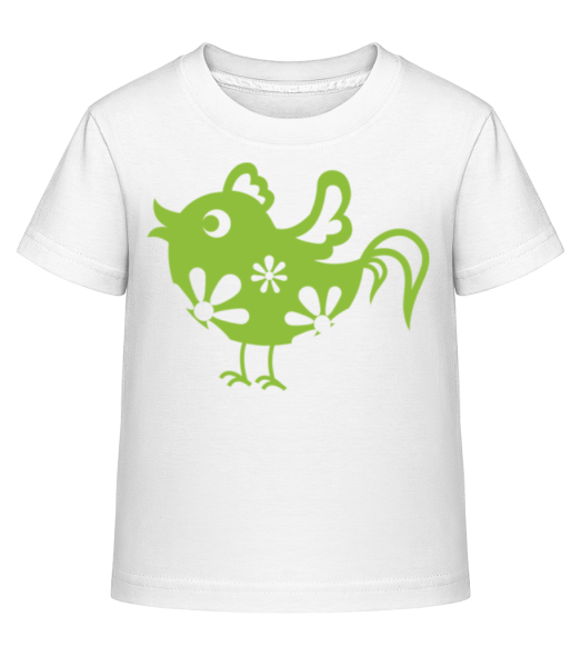 Easter Bird Icon - Kid's Shirtinator T-Shirt - White - Front