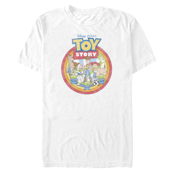 Pixar - Toy Story - Gruppe Group Toys - Männer T-Shirt - Weiß - Vorne