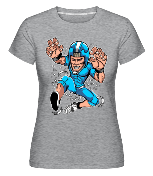 Rugby -  Shirtinator Women's T-Shirt - Heather grey - Front