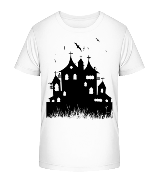 Halloween Castle - Kid's Bio T-Shirt Stanley Stella - White - Front
